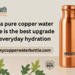 Why a pure copper water bottle is the best upgrade for everyday hydration